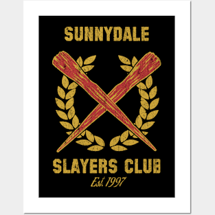 Sunnydale Slayers Club Vintage Posters and Art